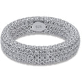 Sterling Silver Hip-Hop Zircon Ring - Men's Statement Jewelry